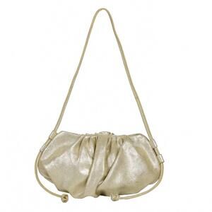 NEW STUDIO CALEIDOSCOPE women's donna clutch purse in gold